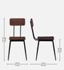 Rio Metal 6 Seater Dining Set In Scratch Resistant Brown & Black Finish Rio Metal 6 Seater Dining Set In Scratch Resistant Brown & Black Finish
