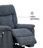Rio American Fabric LIFT TOP FABRIC RECLINER 1S DARK BLUE