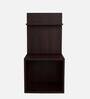 Rio Bedside Table in Oak Brown Finish