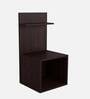 Rio Bedside Table in Oak Brown Finish