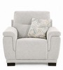 Rio Chenille Fabric 1 Seater Sofa In Sandy Brown Colour