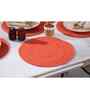 Rio Cotton Printed Placemat Clay Red Pack of 4