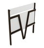 Rio Workstation in Frosty White Colour