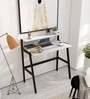 Rio Workstation in Frosty White Colour