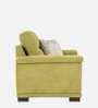 Rio Chenille Fabric 1 Seater Sofa In Olive Green Colour