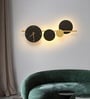 Rio Modern LED Wall Lamp with Clock | Decorative Wall Light for Living Room, Bedroom, Bedside & Home D cor | Natural White Illumination | 1Year Warranty