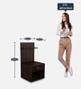 Rio Night Table In Oak Brown Finish