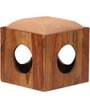 Lynden Sheesham Wood Coffee Table Set in Provincial Teak Finish