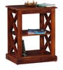 Monroe Solid Wood End Table in Honey Oak Finish