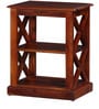 Monroe Solid Wood End Table in Honey Oak Finish