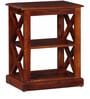 Monroe Solid Wood End Table in Honey Oak Finish