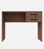 Rio Study Table in Planked Walnut Finish Rio Study Table in Planked Walnut Finish
