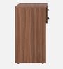 Rio Study Table in Planked Walnut Finish Rio Study Table in Planked Walnut Finish