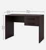 Rio Study Table in Wenge Finish Rio Study Table in Wenge Finish