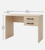 Rio Study Table in Off-White Finish Rio Study Table in Off-White Finish