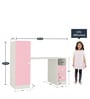 Rio Kids Study Table in English Pink Colour