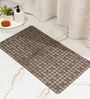 Ripple Brown Anti-Slip Shower Mat 38 X 68 cm