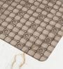 Ripple Brown Anti-Slip Shower Mat 38 X 68 cm