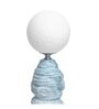 Ripple Forme Layered Ripple Ceramic Table Lamp Blue & White
