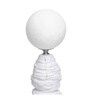 Ripple Forme Layered Ripple Ceramic Table Lamp White