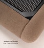 Ripple King Bed In Beige Finish