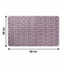 Ripple Purple Anti-Slip Shower Mat 38 X 68 cm