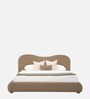 Ripple Queen Bed In Beige Finish