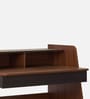 Ripple Study Table in Brown Colour