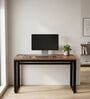 Rise  Adjustable Table Antique Wood Finish
