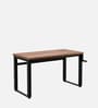 Rise  Adjustable Table Antique Wood Finish