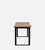 Rise  Adjustable Table Antique Wood Finish