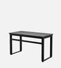 Rise Manual Height Adjustable Table In Black Color