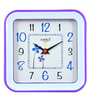 Riseup Analog Alarm Table Clock in Purple