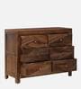Ritmo Sheesham Wood Chest Of Drawers In Provincial Teak Finish