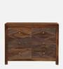 Ritmo Sheesham Wood Chest Of Drawers In Provincial Teak Finish