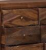 Ritmo Sheesham Wood Chest Of Drawers In Provincial Teak Finish