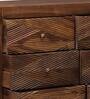 Ritmo Sheesham Wood Chest Of Drawers In Provincial Teak Finish
