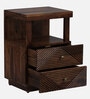 Ritmo Sheesham Wood Dresser in Provincial Teak Finish