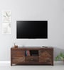 Ritmo Sheesham Wood TV Console In Provincial Teak Finish For TVs Up To 55"