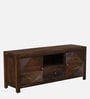 Ritmo Sheesham Wood TV Console In Provincial Teak Finish For TVs Up To 55"