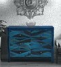 Ritmo Sheesham Wood Chest Of Drawers In Ocean Blue Finish