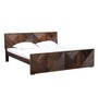 Ritmo Sheesham Wood King Size Bed In Provincial Teak Finish