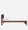 Tourconing Sheesham Wood Single Bed In Rustic Teak Finish