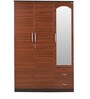 Ritz 3 Door Wardrobe With Drawer in Wenge Finish