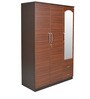 Ritz 3 Door Wardrobe With Drawer in Wenge Finish