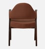 Ritzing Sheesham Wood Arm Chair In Walnut Finish And Mocha Mousse Colour