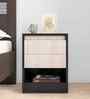 Riva Bedside Table In Wenge & Sonoma Oak Finish