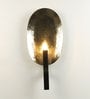Titan Gold Metal Candle Wall Light