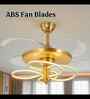 Riva Smart Fan French Gold Metal , Google & Alexa Remote & App Control