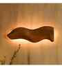 Riva Walnut Finish Wooden Wall Light
